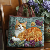 Shoppingväska med kattmotiv