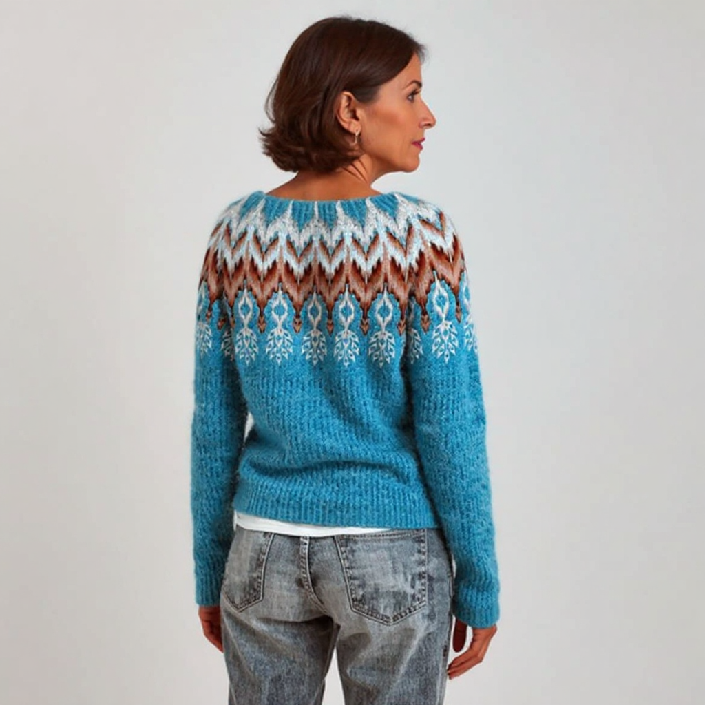 Elena | Tröja i vintagestil