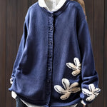 Safira | Cardigan med blommönster