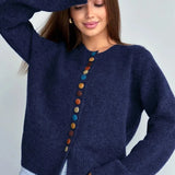 Nicole | Cardigan med knappdetaljer