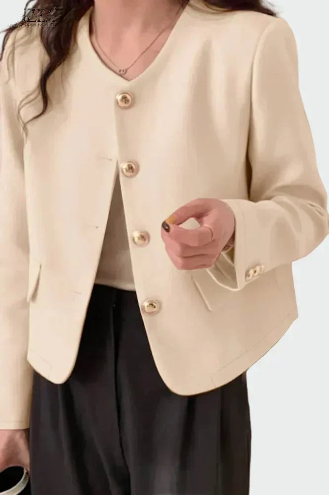 Kavaj med eleganta linjer