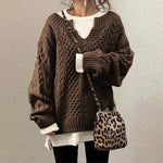 Stacy | Oversized stickad tröja