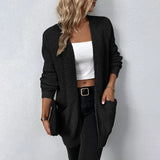 Nancy | Casual cardigan med fickor