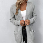 Nancy | Casual cardigan med fickor