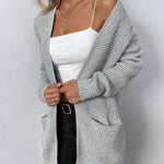 Nancy | Casual cardigan med fickor
