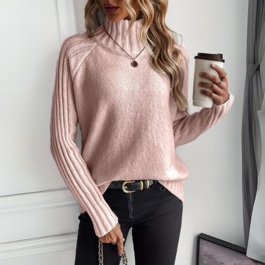 Hannah | Snygg stickad tröja