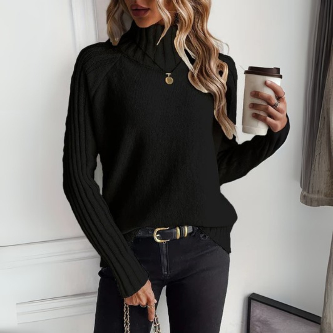 Hannah | Snygg stickad tröja
