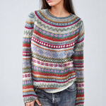 Anna | Klassisk tröja med Fair Isle-mönster