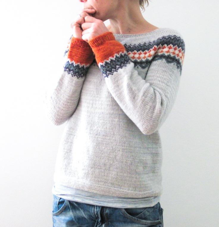 Carina | Tröja med romantisk stil