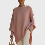 Livia | Rymlig ponchotröja