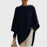 Livia | Rymlig ponchotröja