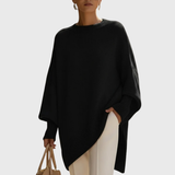 Livia | Rymlig ponchotröja