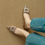 Yara | Glittrande pumps