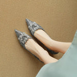 Yara | Glittrande pumps