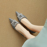 Yara | Glittrande pumps