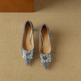 Yara | Glittrande pumps