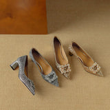 Yara | Glittrande pumps