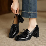 Maja | Pumps i loaferstil
