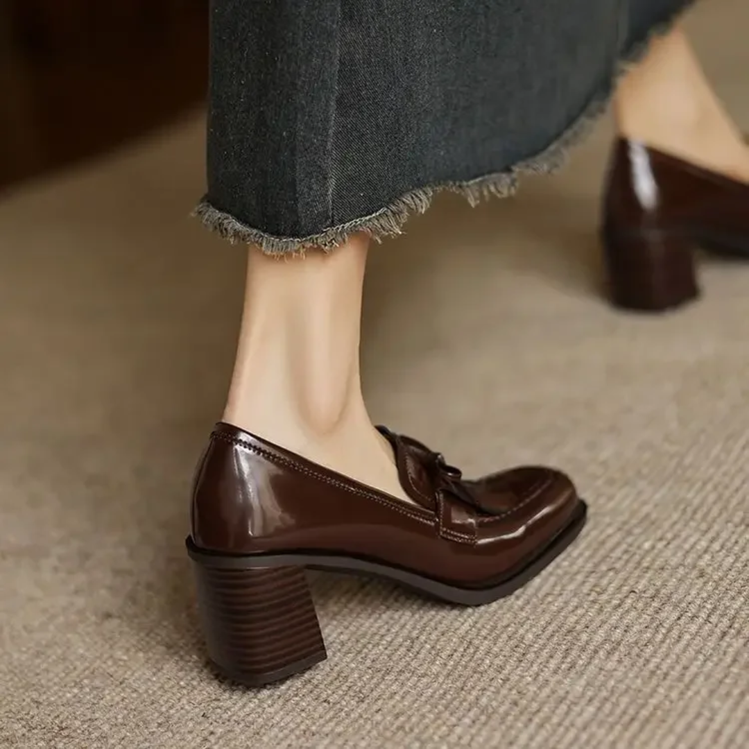 Maja | Pumps i loaferstil