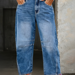 Valeska | Utsvängda jeans i ledig stil