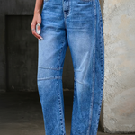 Valeska | Utsvängda jeans i ledig stil