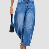 Valeska | Utsvängda jeans i ledig stil