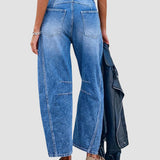 Valeska | Utsvängda jeans i ledig stil
