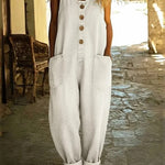 Sieglinde | Jumpsuit i denim med vintagetvätt