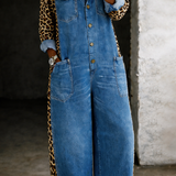 Marianne | Hängselbyxor i denim