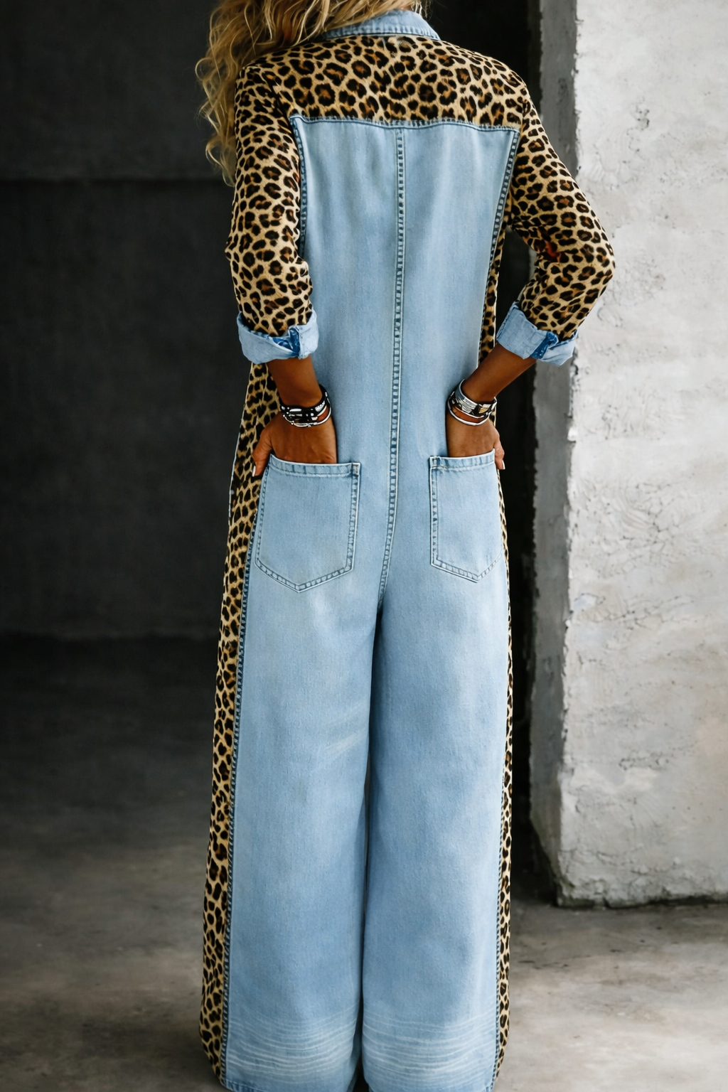 Marianne | Hängselbyxor i denim