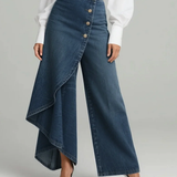 Katharina | Jeans med omlottdetalj