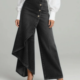 Katharina | Jeans med omlottdetalj