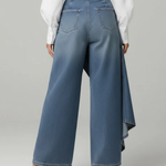 Katharina | Jeans med omlottdetalj