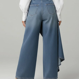 Katharina | Jeans med omlottdetalj