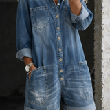 Julia | Kort jumpsuit i ledig stil