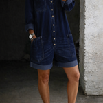 Julia | Kort jumpsuit i ledig stil