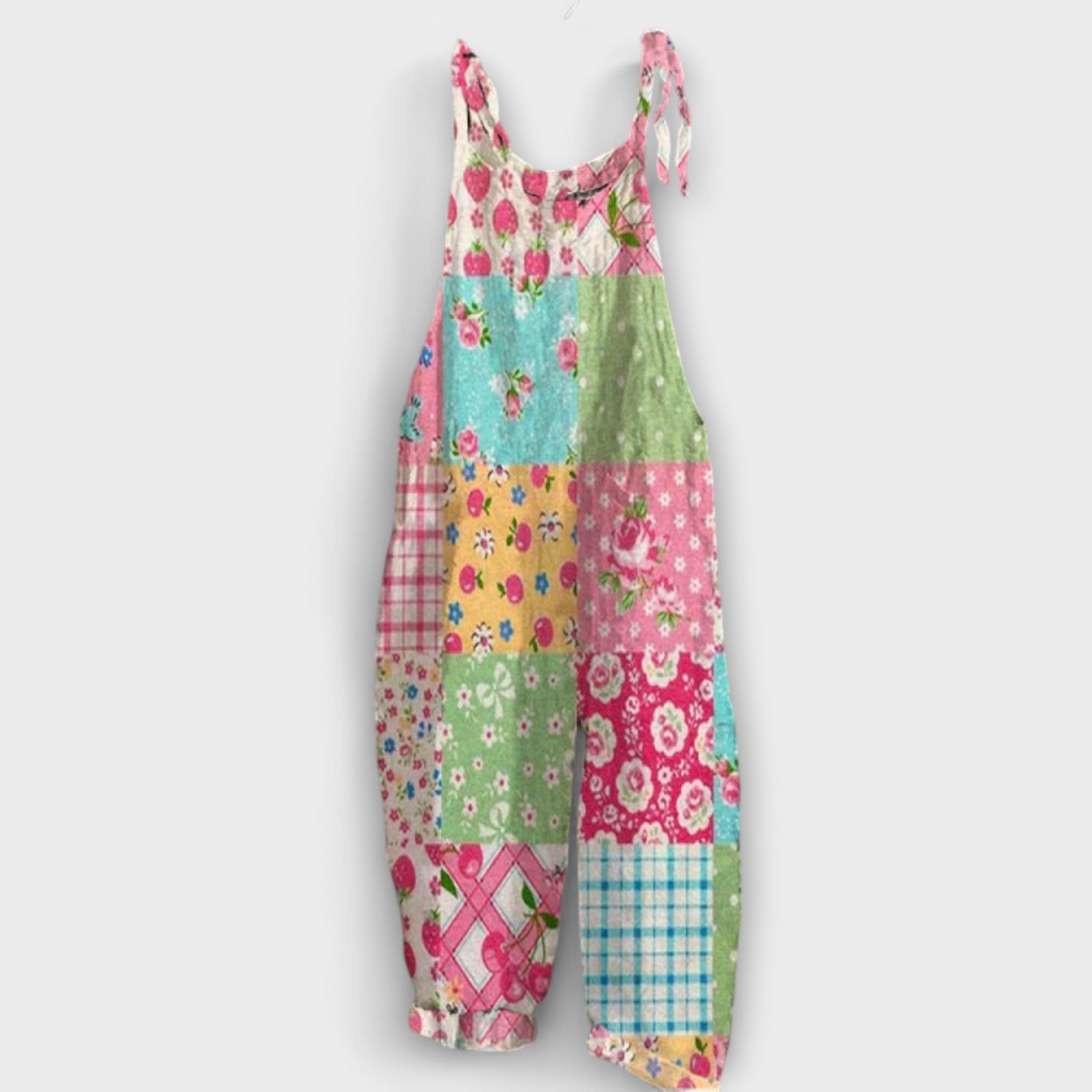 Carolin | Bohemisk jumpsuit med blommor