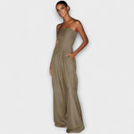 Ursel | Elegant axelbandslös jumpsuit