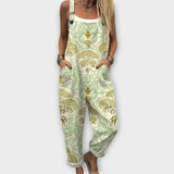 Theresa | Jumpsuit med vintageblommor