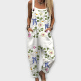 Heike | Jumpsuit med vintageblommor
