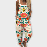 Kristin | Jumpsuit med vintageblommor