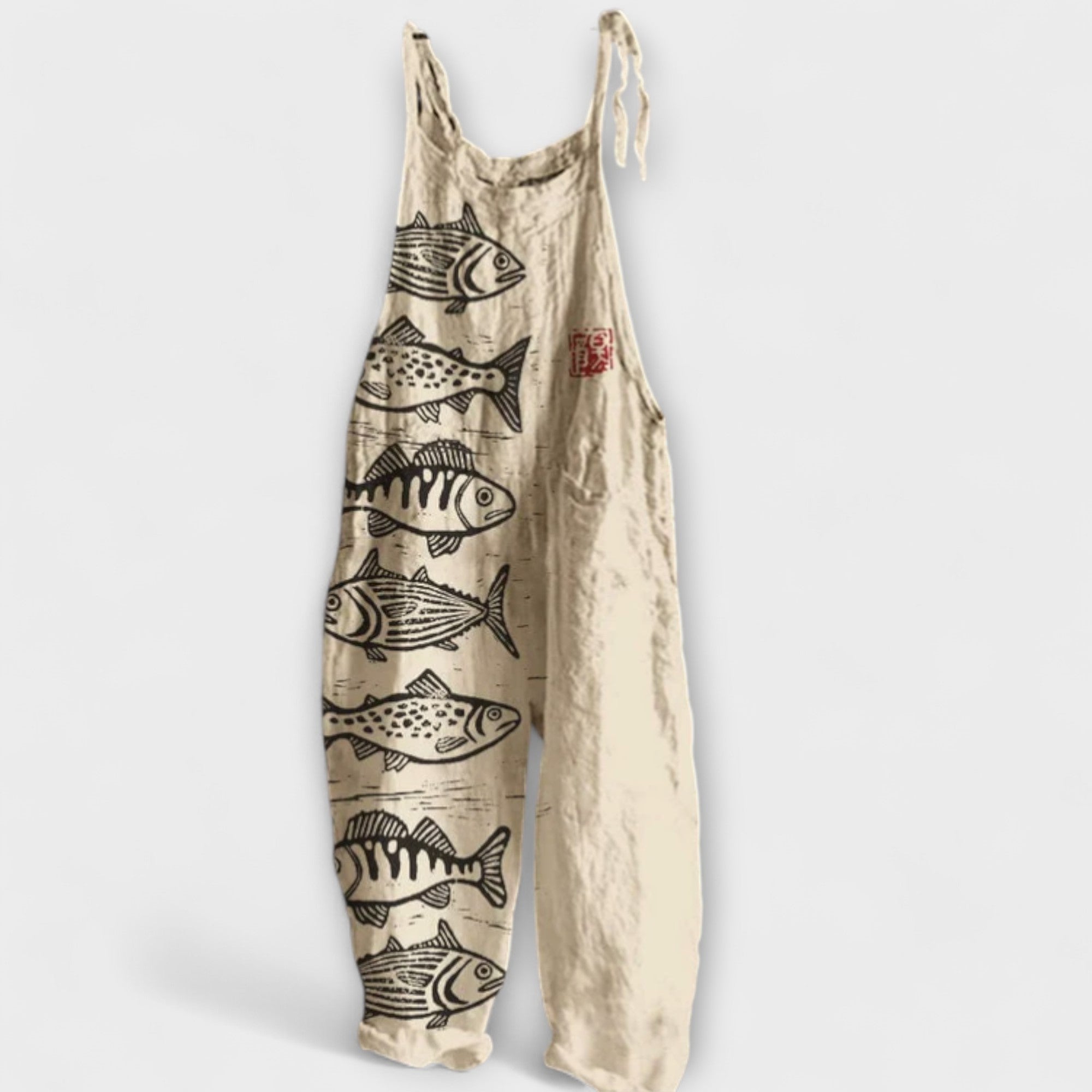 Anneliese | Jumpsuit med vintageblommor