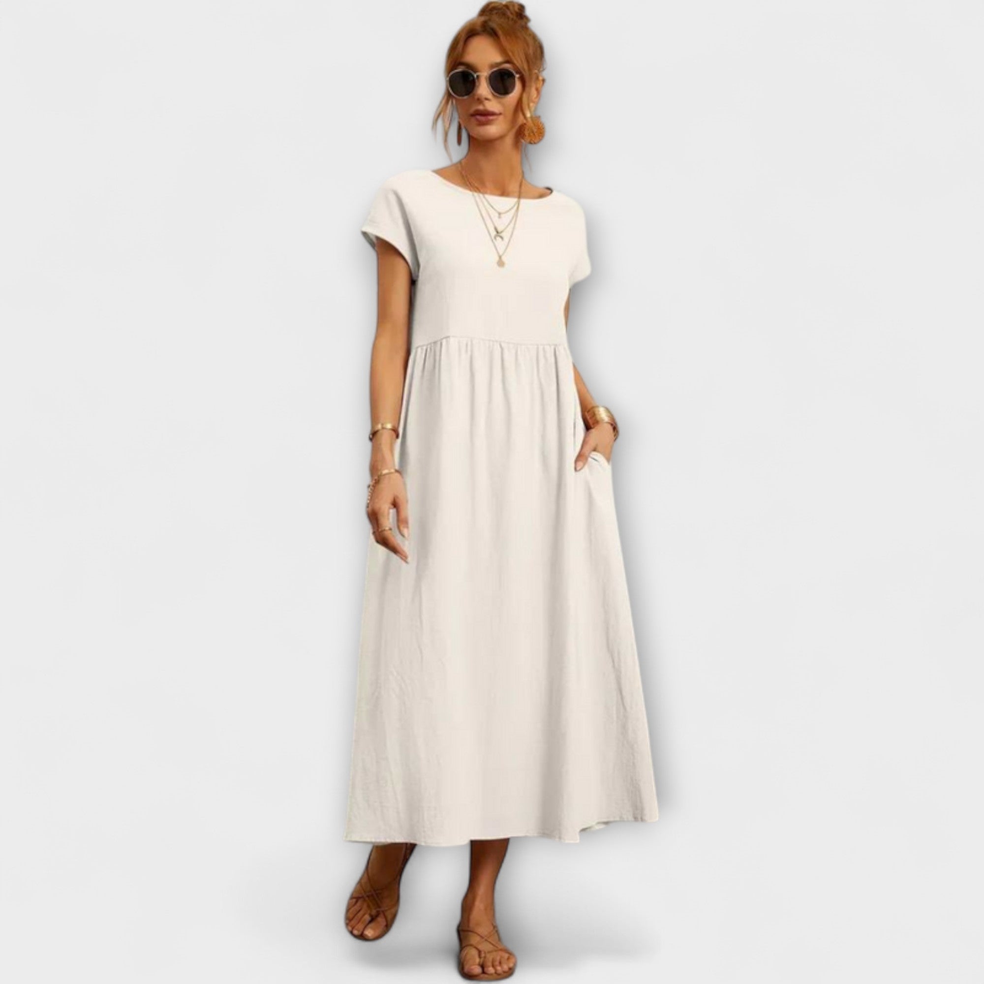 Nicole | Lätt sommarklänning