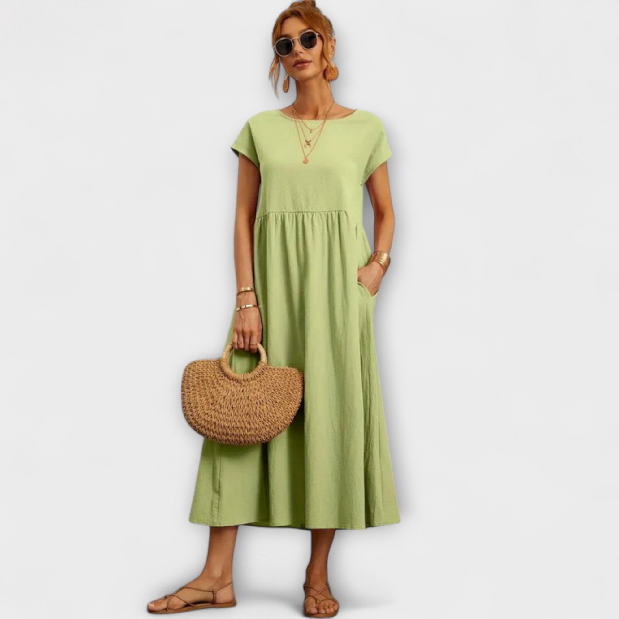 Nicole | Lätt sommarklänning