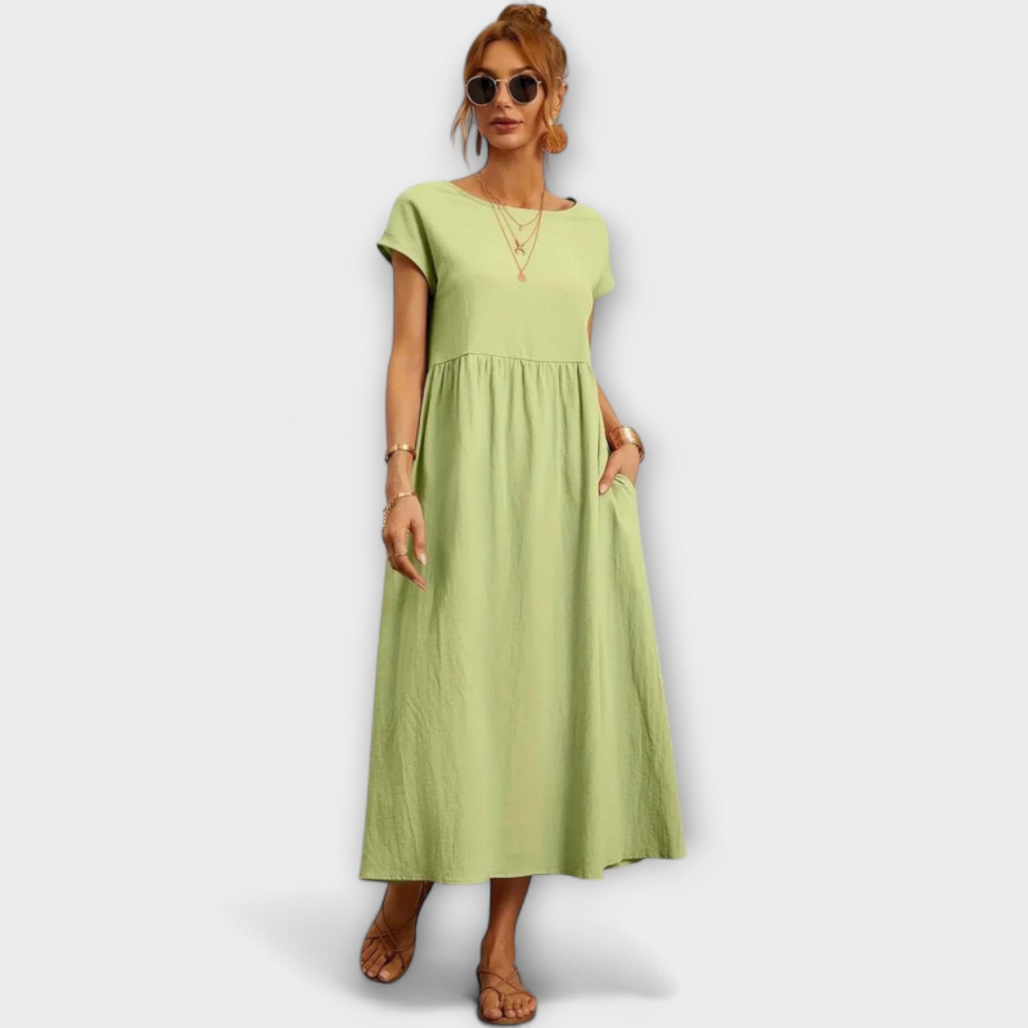 Nicole | Lätt sommarklänning