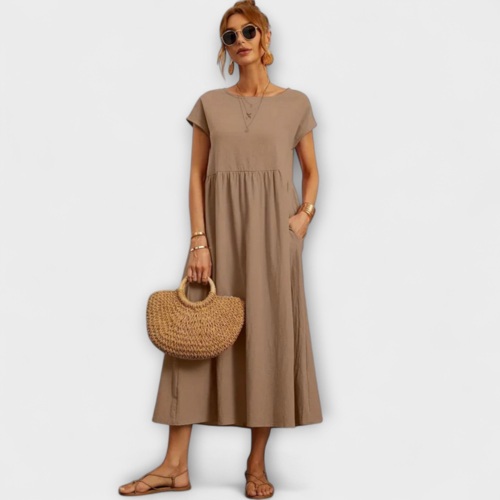 Nicole | Lätt sommarklänning