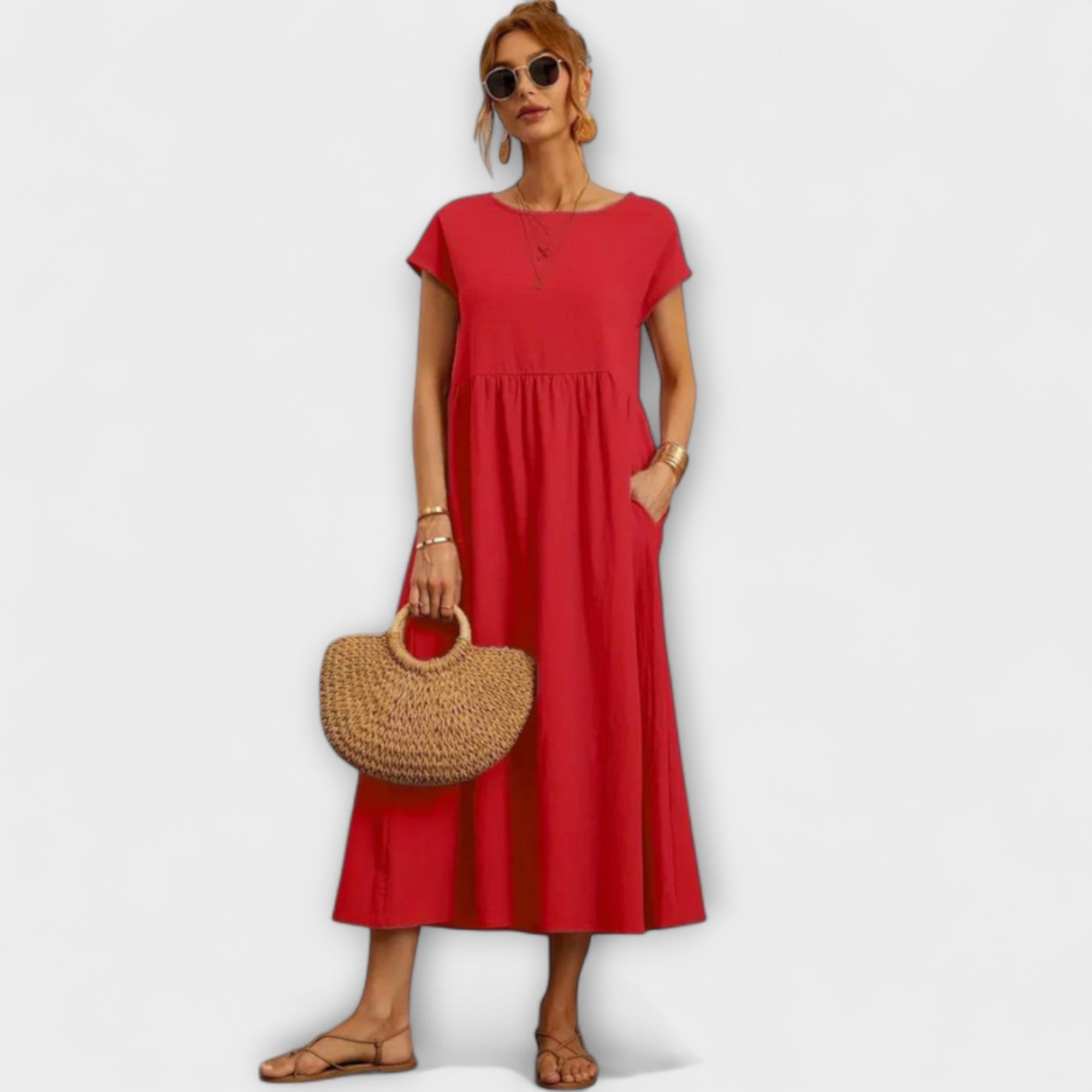 Nicole | Lätt sommarklänning