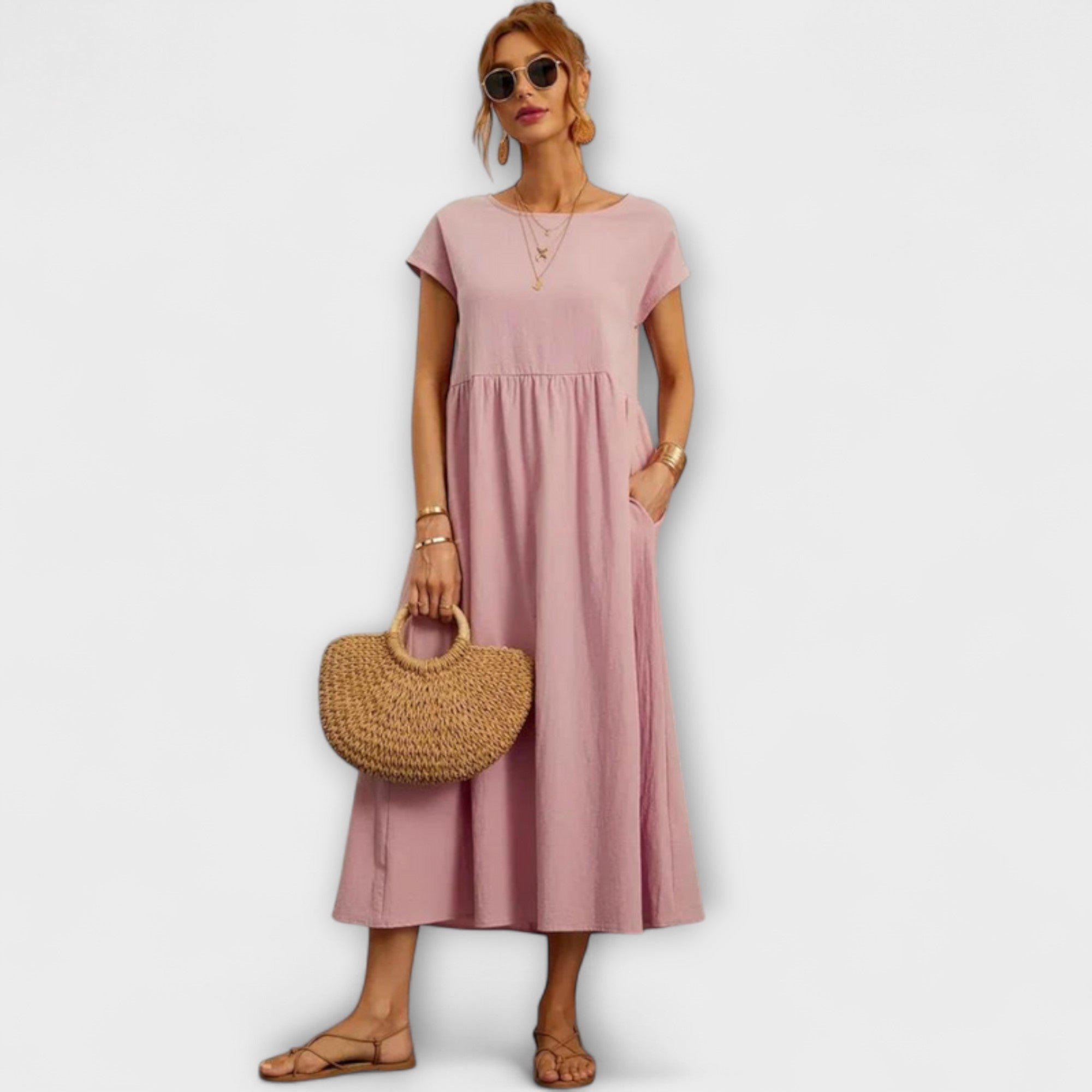 Nicole | Lätt sommarklänning