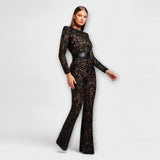 Sieglinde | Jumpsuit i spets med korsett