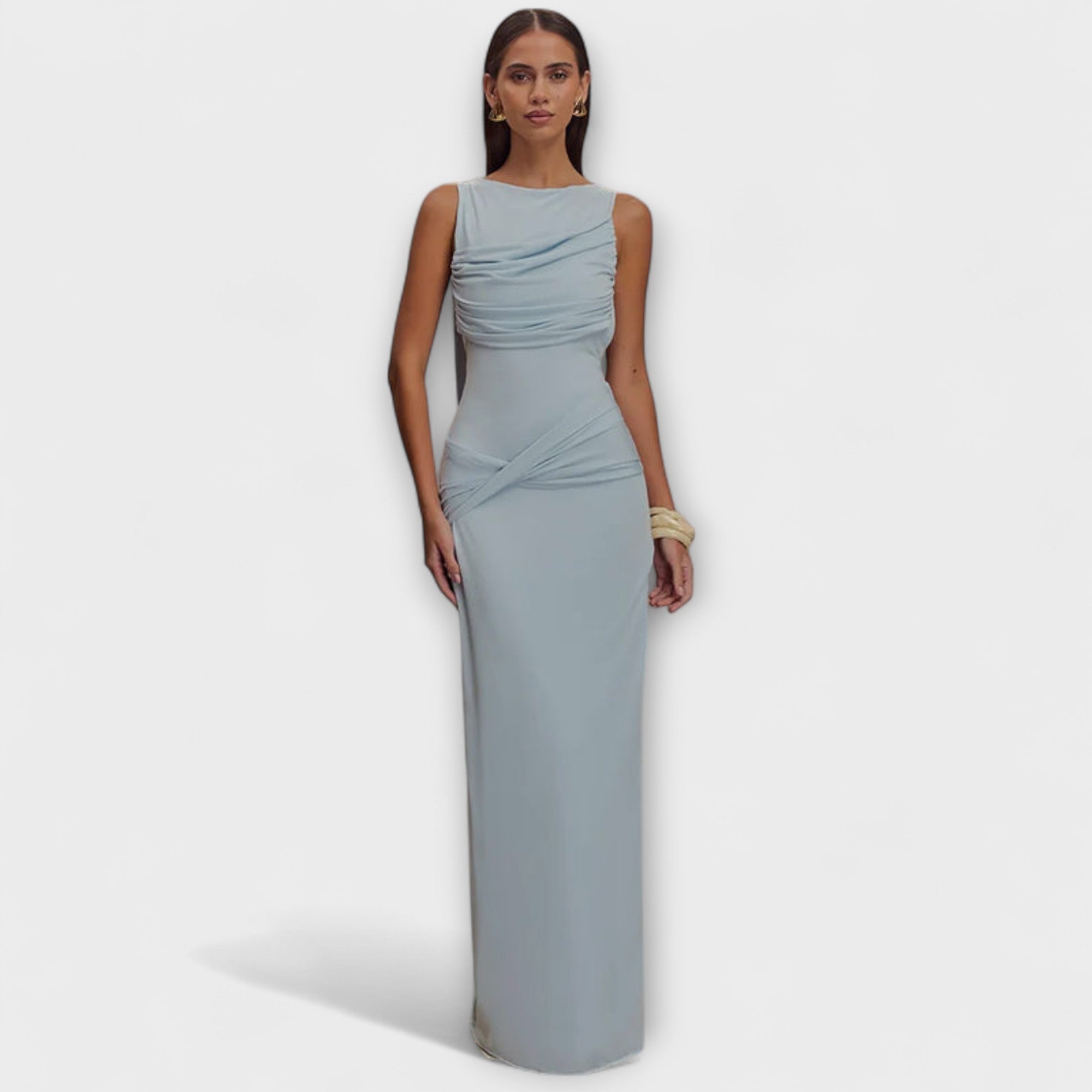 Ilse | Elegant långklänning med hög slits